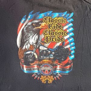Harley Davidson Vintage 1991 Mens Tee